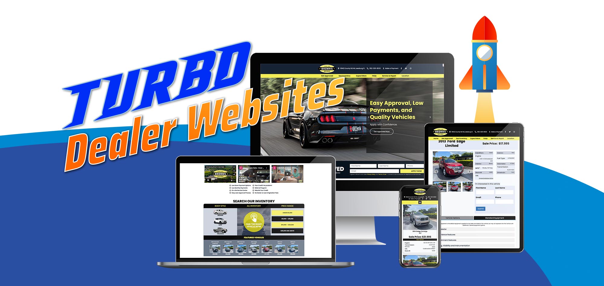 payheremarketing turbo dealer websites